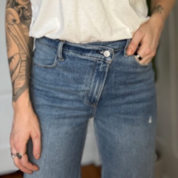 Abercrombie & Fitch The 90s Straight Ultra High Rise Jeans – Curve Love – 6R/28 - Picture 2 of 16